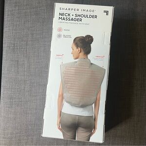 Sharper Image Neck + Shoulder Massager - Gray